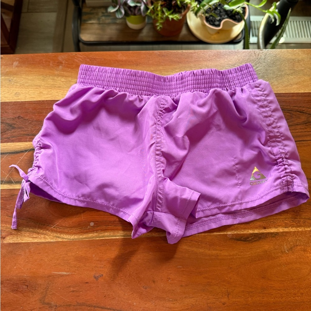 🖤5/$25🐝 Gerry Weber Purple Athletic Shorts Lightweight Elastic waterproof swim